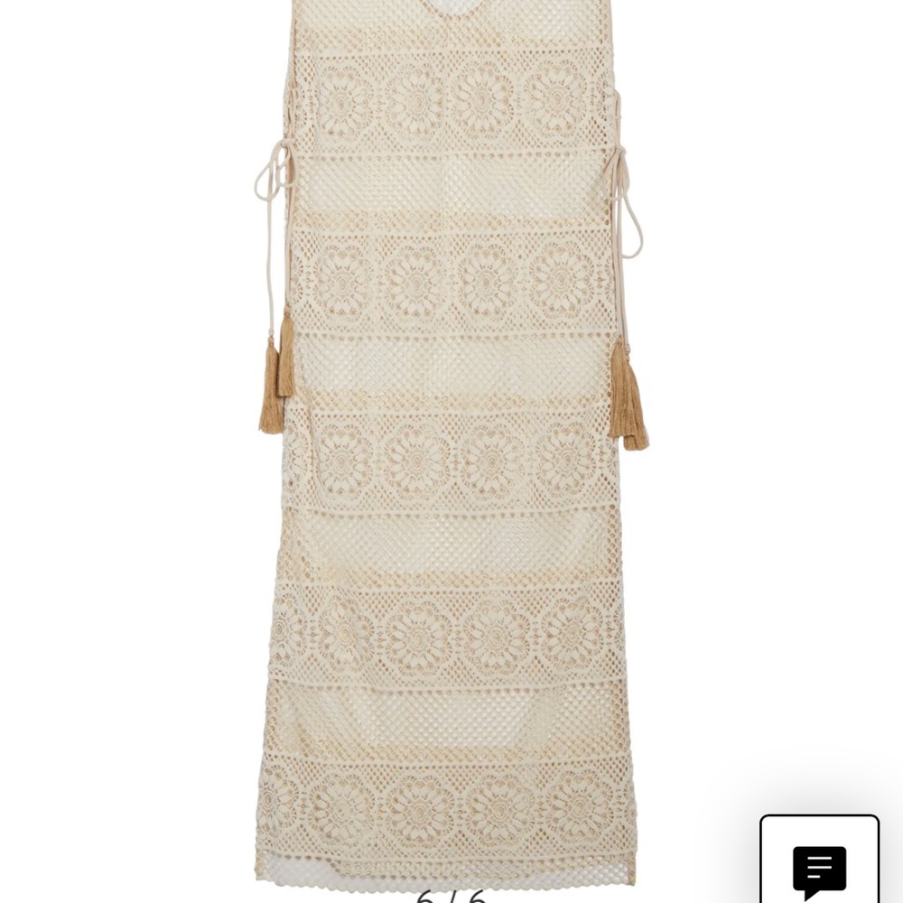 PILYQ Crochet Cover-up Dress size M/L - Picture 7 of 9